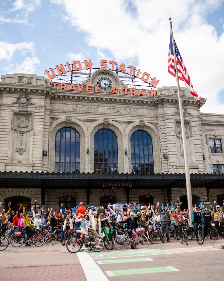 Portal Bicycle Day Ride at Denver Union Station